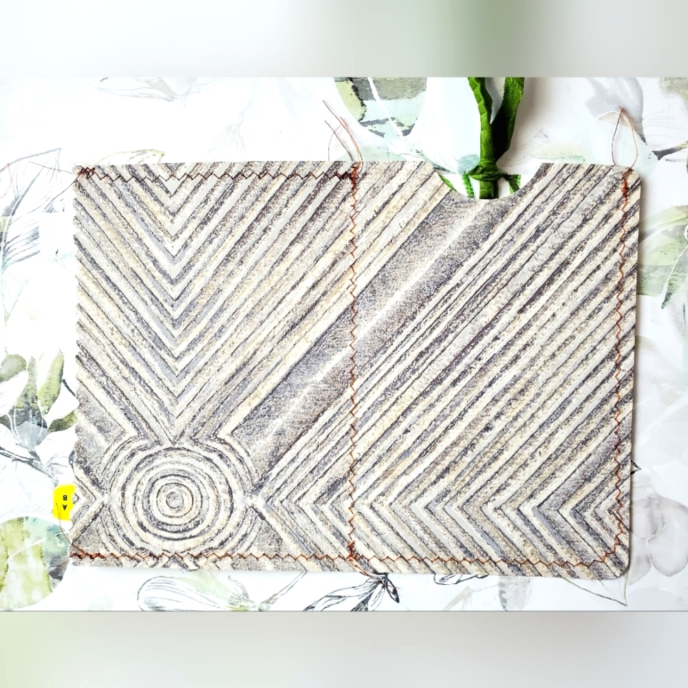 😀 HAND CRAFTED wallpaper double pocket envelope with note paper